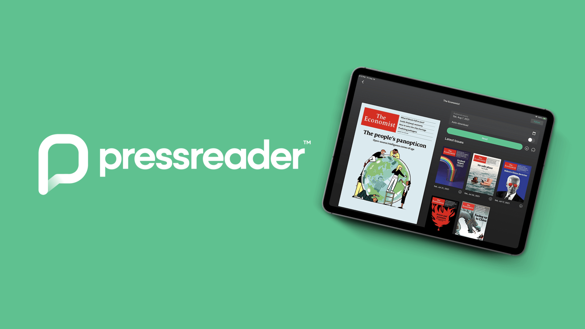 The Economist joins PressReader catalogue FIPP